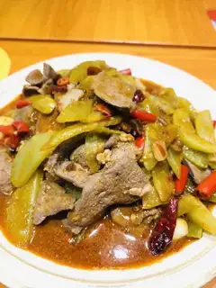 Fried liver