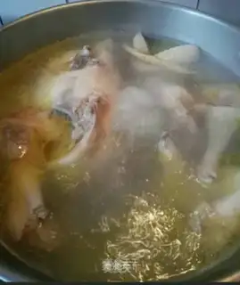 Chicken soup from the Cutter