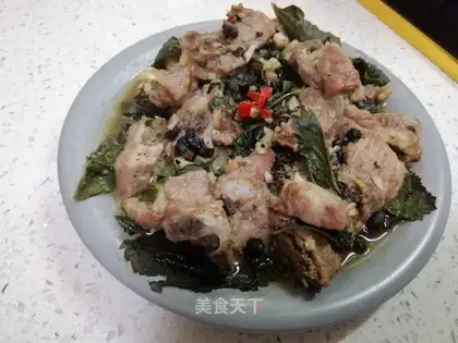 Purple veggie ribs