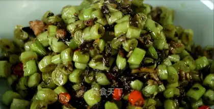 The olives and the beans