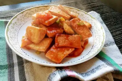 Tomato tofu