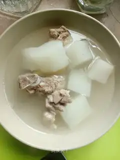 radish steak soup