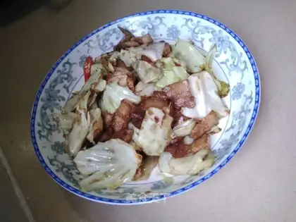 Five-flower meat-man tore the dishes