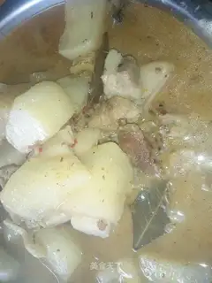 The radish stew