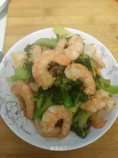 Shrimp broccoli