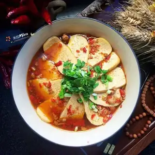 Spicy bean-dry rice line