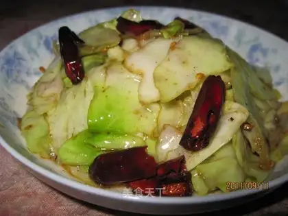 Hot kohlrabi