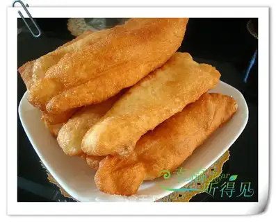 Home-made healthy fried dough sticks