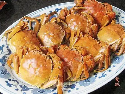 steamed crab