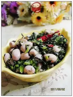 Snow vegetable peanuts