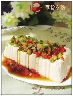 Squeezed tofu with inner fat