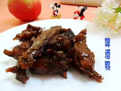 Old garlic beer duck