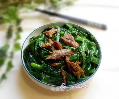 stir-fried seaweed dace with black bean