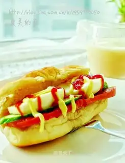 Breakfast cream roll