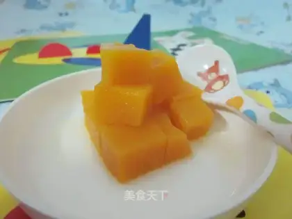 Sweet steamed pumpkin