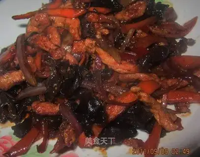 fish-flavored pork