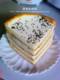 Electric rice cooker version angel cake