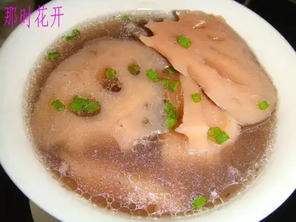 Pork bone lotus root soup
