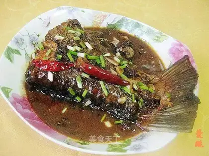 Braised herring tail