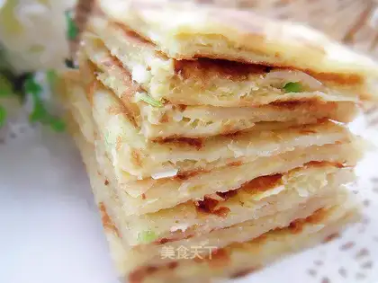 Crispy egg cake