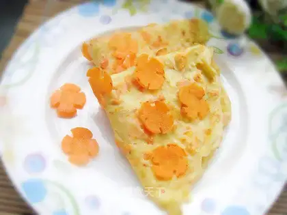 Plum blossom egg cake