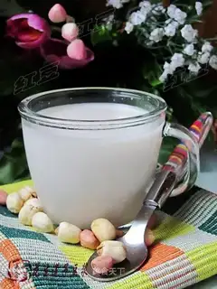Peanut lotus seed milk