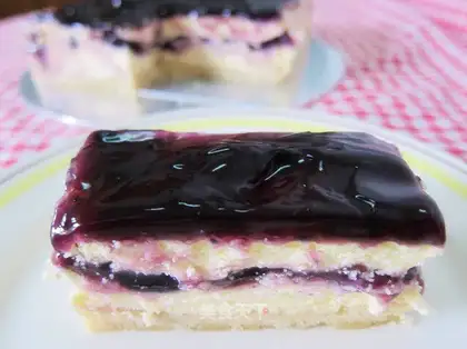 Blueberry cheesecake