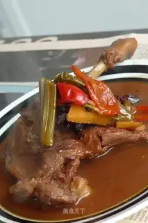 Oil-free version of pickled duck
