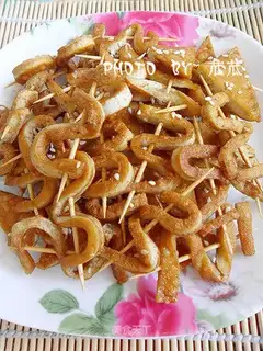 Barbecue dried bean curd