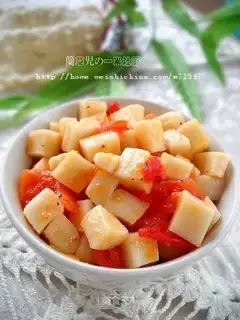 Tintin noodles in tomato sauce