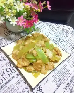 Fried meat