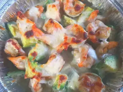Cream shrimp