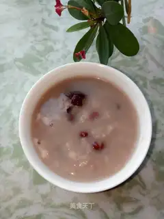 Red bean rice congee