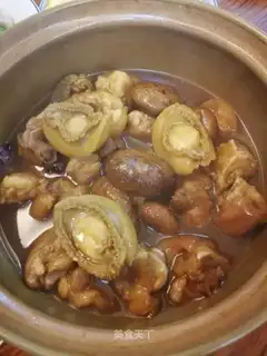 Fish, mushrooms, pork