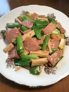 Ham and curd