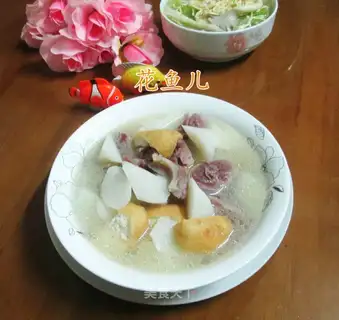 Tofu tofu duck leg soup