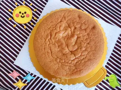 Eight-inch sponge cake
