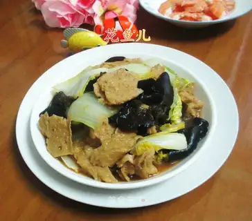 Black-mule roasting doll food
