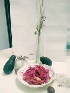Frozen dragon-fruit