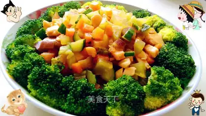 Chicken with broccoli