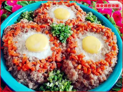 Steamed potato potatoes