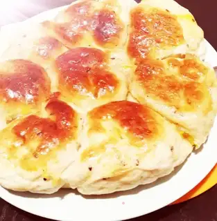 Red potato jam bread