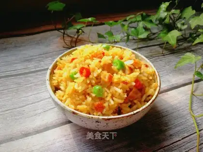 Chicken chop fried rice