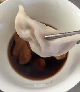 Porridge pork dumplings