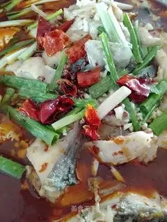 Boiled fish
