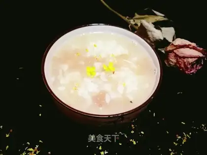 Silver rice porridge