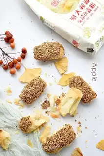 Sesame pancakes