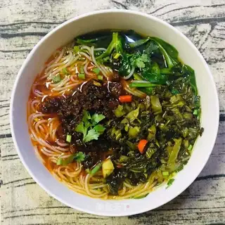 Sour sauce and rice powder