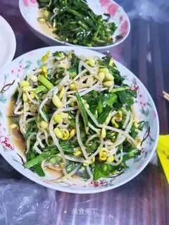 The bean sprouts