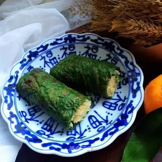 Spinach burrito